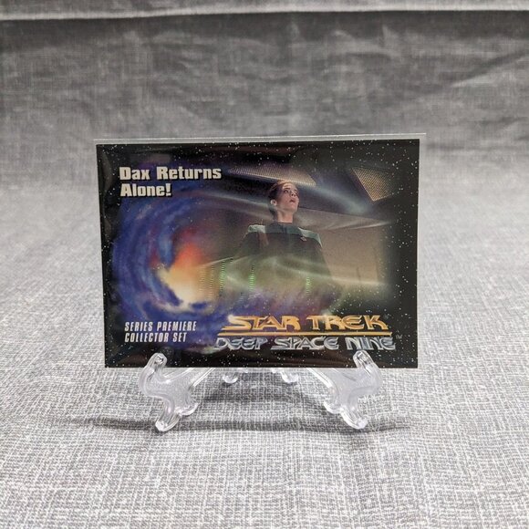 1993 SkyBox Star Trek: Deep Space Nine Premier #25 Dax Returns Alone! - Picture 1 of 2